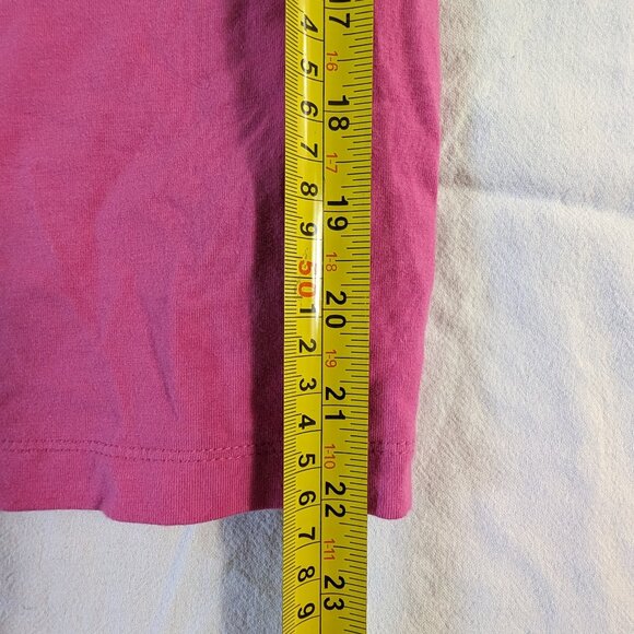 JONES NEW YORK SIGNATURE WOMEN'S PULL OVER PINK SHIRT SIZE MEDIUM NECK BLING TOP - Picture 13 of 16